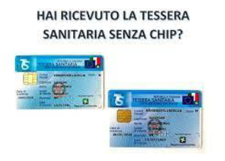 Tessera sanitaria senza chip?